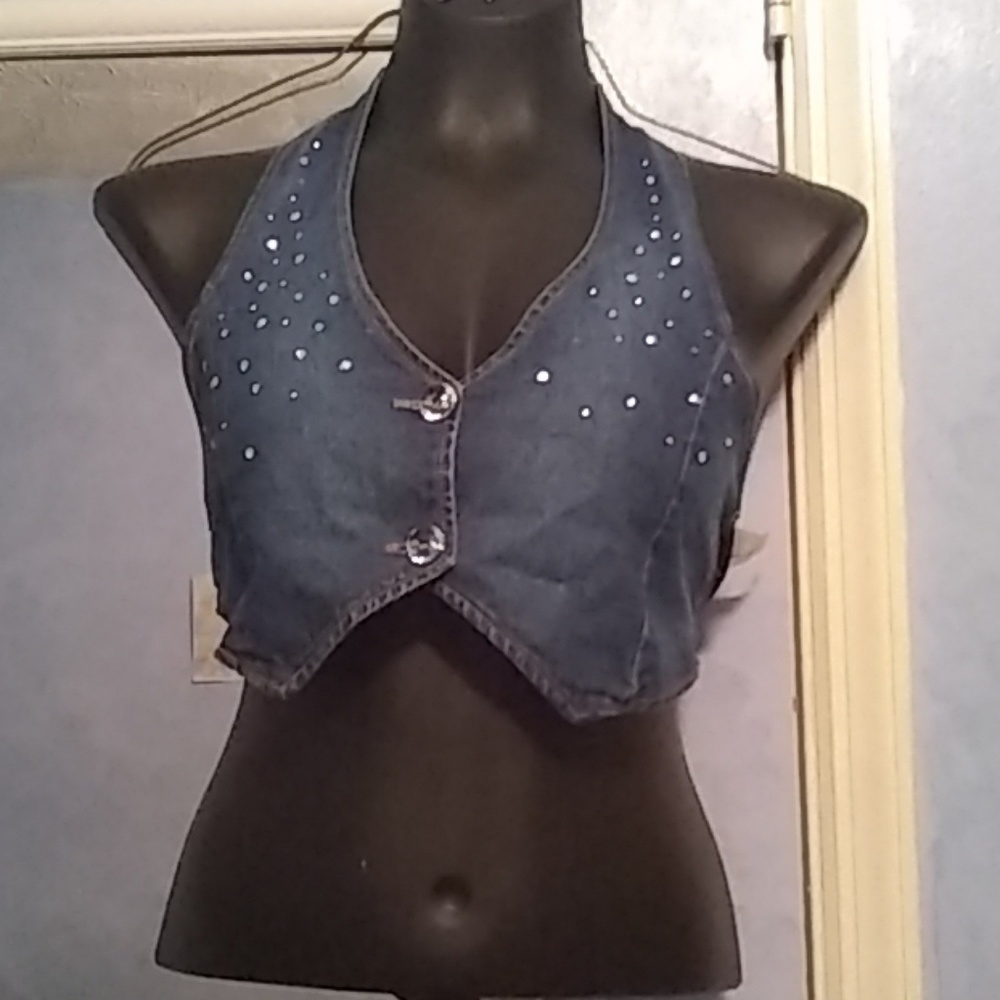 Denim vest